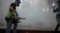 phun thuốc muỗi bằng kỹ thuật khói nóng